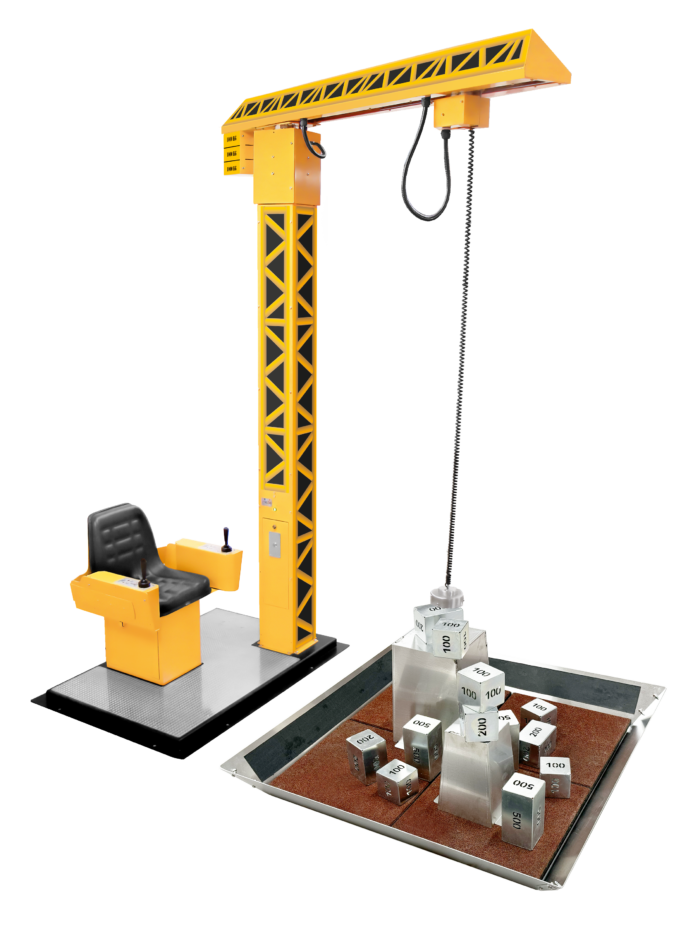 Product image of the Tower Crane by SBI Sweden, highlighting its robust design and functionality for construction and play