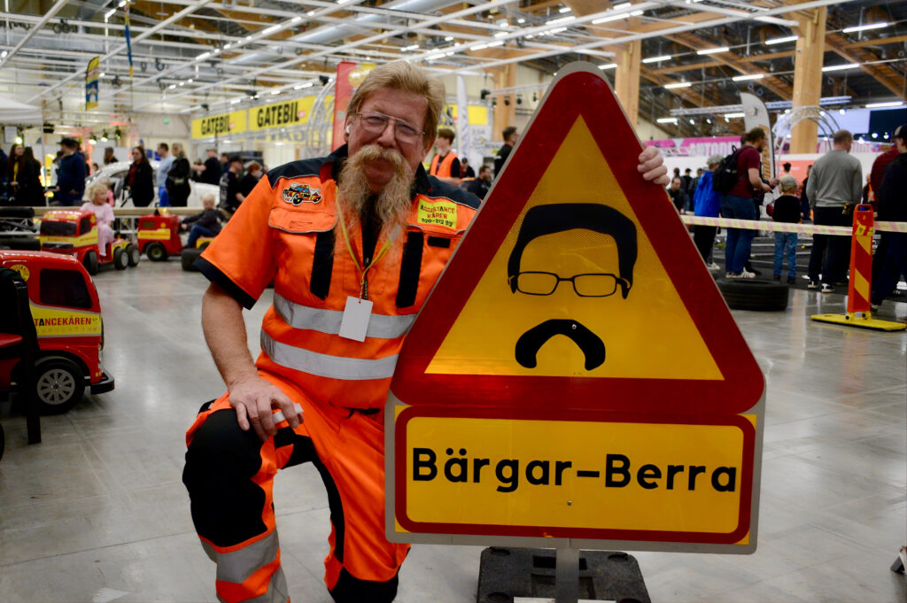 Bärgar-Berra from the tv show Vägens hjältar